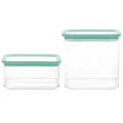 Martha Stewart Plastic Stackable Container Set with Lids