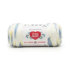 Red Heart&reg; All in One&trade; Flower Power&trade; Yarn Forget Me Not