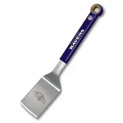 NFL Stainless Steel BBQ Spatula with Bottle Opener Baltimore Ravens