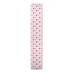 90" Poly Twill Tri Hearts Table Runner