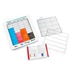 hand2mind&reg; Build-a-Grid Magnetic Demonstration Grid