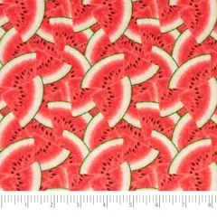 SINGER Patriotic Watermelon Cotton Fabric
