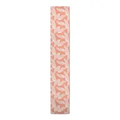 Nature Palm Indoor/Outdoor Table Runner Coral