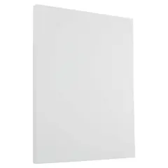 JAM Paper 8.5" x 11" 24lb. Strathmore Paper, 100 Sheets Bright White Laid