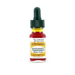 Dr. Ph. Martin's&reg; Synchromatic Transparent Watercolor, 0.5oz. 3 Chromium Yellow
