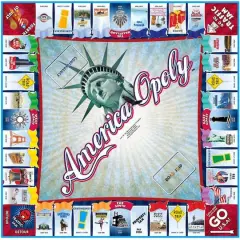 Late For The Sky America-Opoly&trade; Board Game