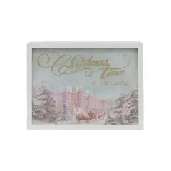 19.75" Christmas in the Castle Framed Wall D&eacute;cor by Ashland&reg;