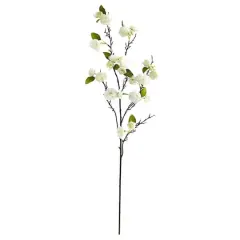 41'' Cherry Blossom Artificial Flower Spray, 3ct. White