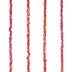 Red Faceted Glass Cube Beads, 2mm by Bead Landing&trade;