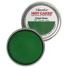 Enkaustikos&reg; Hot Cakes&reg; Encaustic Wax Paint, 1.5oz. Cobalt Green