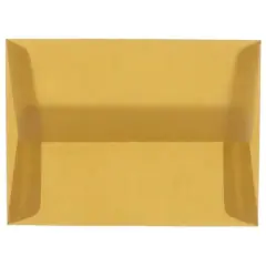 JAM Paper A10 Translucent Vellum Invitation Envelopes, 50ct. Earth Brown