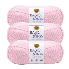 3 Pack Lion Brand&reg; Basic Stitch Anti Pilling&trade; Yarn Baby Pink