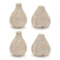 Distressed Bud Vases Set