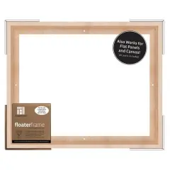 Ampersand&reg; Maple Bold Edge 7/8" Deep Floaterframe