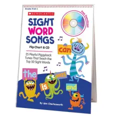 Scholastic&reg; Sight Word Songs Flip Chart & CD