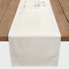 Reindeer Lineup 16" x 72" Cotton Twill Runner