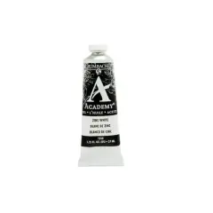 Grumbacher&reg; Academy&reg; Oil Color, 37mL Zinc White