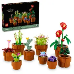 LEGO&reg; Botanicals Tiny Plants Building Set for Adults 10329
