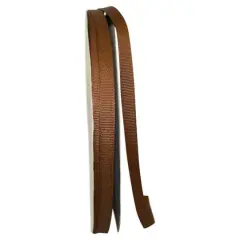 JAM Paper 3/8" Grosgrain Texture Ribbon Light Brown