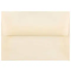JAM Paper A1 Translucent Vellum Invitation Envelopes, 50ct. Spring Ochre