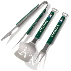 MLB Spirit Series 3-Piece BBQ Set Oakland Athletics