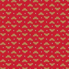 DC Comics WW84 Logo Precut Cotton Fabric