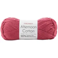 Premier&reg; Afternoon Cotton&trade; Yarn Rouge