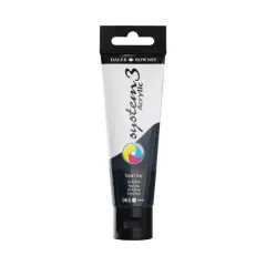 Daler-Rowney&reg; Original System 3 Acrylic Paint, 59mL 065 Payne's Grey