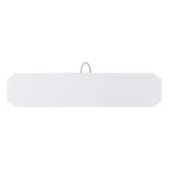 18" Whitewashed Wood Rectangle Plaque by Make Market&reg;