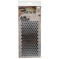 Stampers Anonymous Tim Holtz&reg; Gradient Hex Layered Stencil