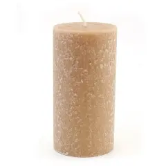 Root Candles 3" x 6" Unscented Timberline&trade; Pillar Candle Taupe