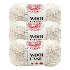 3 Pack Lion Brand&reg; Wool Ease&reg; Yarn Wheat