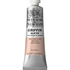 Winsor & Newton&trade; Griffin Alkyd Fast Drying Oil Colour&trade;, 37mL Pale Rose Blush