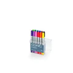 Copic&reg; Ciao Basic 12 Color Marker Set