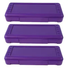 Romanoff&reg; Ruler Boxes, 3ct. Purple
