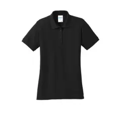 Port & Company&reg; Core Blend Ladies Pique Polo Jet Black