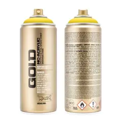Montana&trade; Gold Acrylic Professional Spray Paint G1020 Citrus