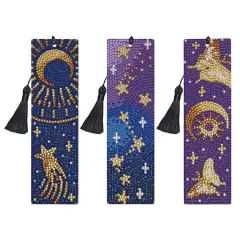 Celestial Diamond Art Bookmark Kit by Make Market&reg;