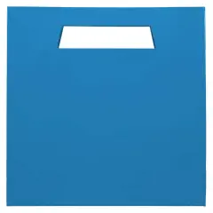 JAM Paper Large Heavy Duty Rectangle Handle Gift Bags, 3ct. Blue