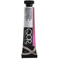 QoR&trade; Watercolor Tube, 11mL Quinacridone Magenta