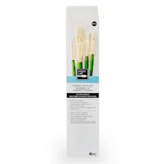 4-Piece Oil & Acrylic Firenze Brush Set No.2 by Artist's Loft&reg;