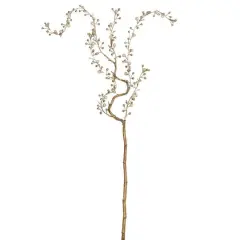 Pearl & Gold Willow Artificial Branch Spray