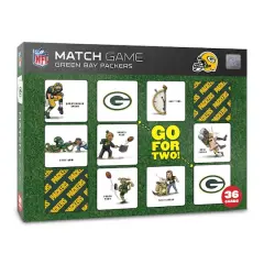NFL Memory Match Game Green Bay Packers