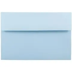 JAM Paper A10 Pastel Baby Blue Invitation Envelopes