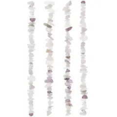 Purple Matte Amethyst Chip Beads by Bead Landing&trade;