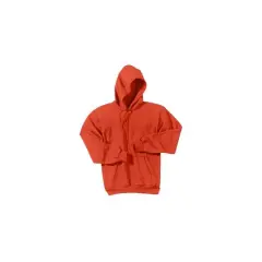 Port & Company&reg; Brights Core Fleece Pullover Hooded Sweatshirt Orange