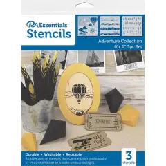 PA Essentials Adventure Collection Stencil Set