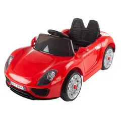 Toy Time Red Battery Powered Ride-On Sports Car