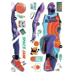 RoomMates Space Jam Lebron Peel & Stick Giant Wall Decal