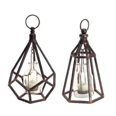 Hanging Tea Light Holder Set